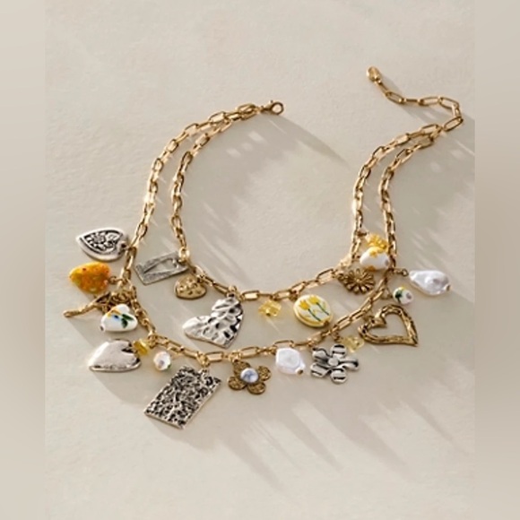 Free People Jewelry - Free People Maxamillion Charm Necklace
